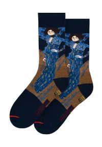 MuseArta - MuseARTa - Skarpetki Gustav Klimt - Emilie Flöge. Kolor: wielokolorowy. Materiał: bawełna, materiał, poliamid, elastan #1