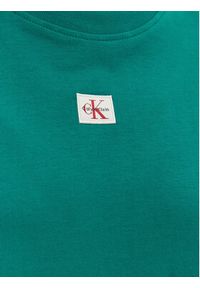 Calvin Klein Jeans Sukienka codzienna LV047F228G Zielony Oversize. Okazja: na co dzień. Kolor: zielony. Materiał: bawełna. Typ sukienki: oversize, proste. Styl: casual #4