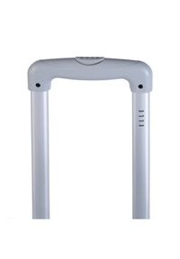 ELLE Walizka średnia Flower Print EL38HA.60.01 Szary. Kolor: szary. Wzór: nadruk #4