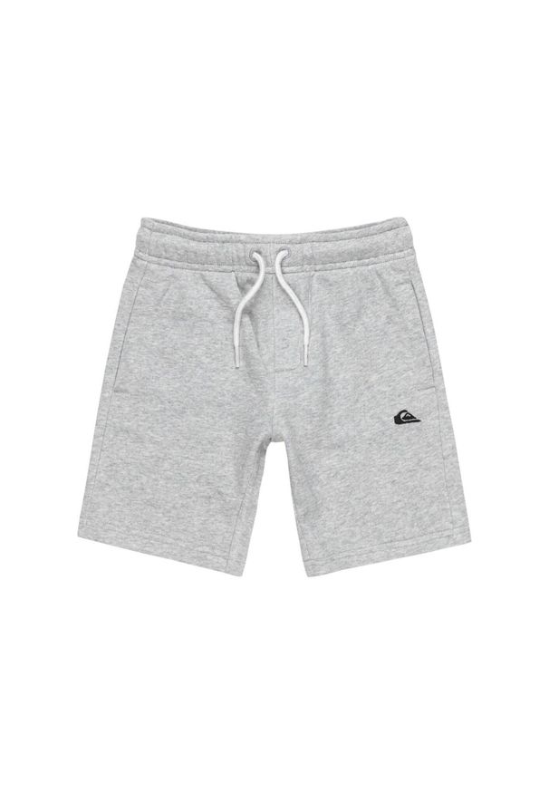 Quiksilver - Spodenki z elastyczną talią dla Chłopcy EASY DAY Szary. Kolor: szary. Materiał: materiał, poliester, bawełna. Długość: krótkie. Sezon: lato
