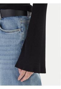 Kontatto Golf 3M0816C Czarny Regular Fit. Typ kołnierza: golf. Kolor: czarny. Materiał: syntetyk #5