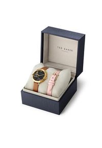 Ted Baker Zegarek Ammy Hearts BKG028000 Brązowy. Kolor: brązowy