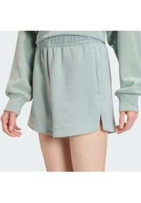 Adidas - adidas Szorty sportowe Soft Lux KA6996 Zielony Loose Fit. Kolor: zielony. Materiał: syntetyk #3