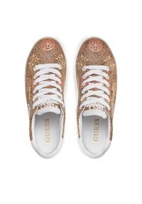 Guess Sneakersy Beckie10 FLPB10 FAL12 Beżowy. Kolor: beżowy. Materiał: skóra #5