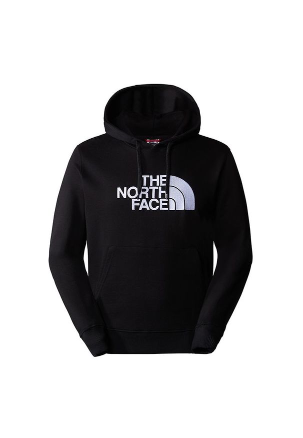 Bluza The North Face Light Drew Peak 00A0TEJK31 - czarna. Typ kołnierza: kaptur. Kolor: czarny. Materiał: bawełna. Styl: klasyczny. Sport: wspinaczka