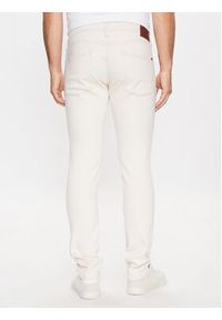 Pepe Jeans Jeansy Stanley PM20632 Biały Skinny Fit. Kolor: biały