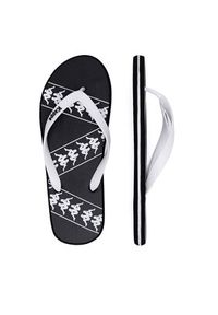 Kappa Japonki 371D2SW Banda Selyn - Black-White Kolorowy. Materiał: syntetyk, materiał. Wzór: kolorowy #4