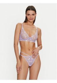 Hunkemöller Stringi Lillia 205400 Fioletowy. Kolor: fioletowy. Materiał: syntetyk #2