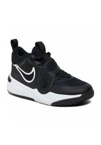 Buty Nike Team Hustle D 11 (GS) Jr DV8996-002 czarne. Kolor: czarny. Materiał: syntetyk, materiał. Szerokość cholewki: normalna #5