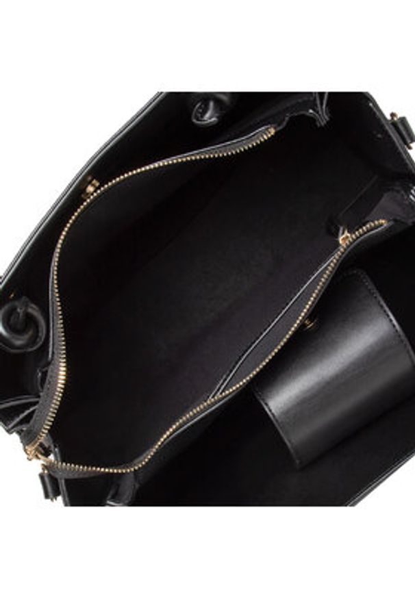 VALENTINO - Valentino Torebka Alexia VBS5A802 Czarny. Kolor: czarny. Materiał: skórzane