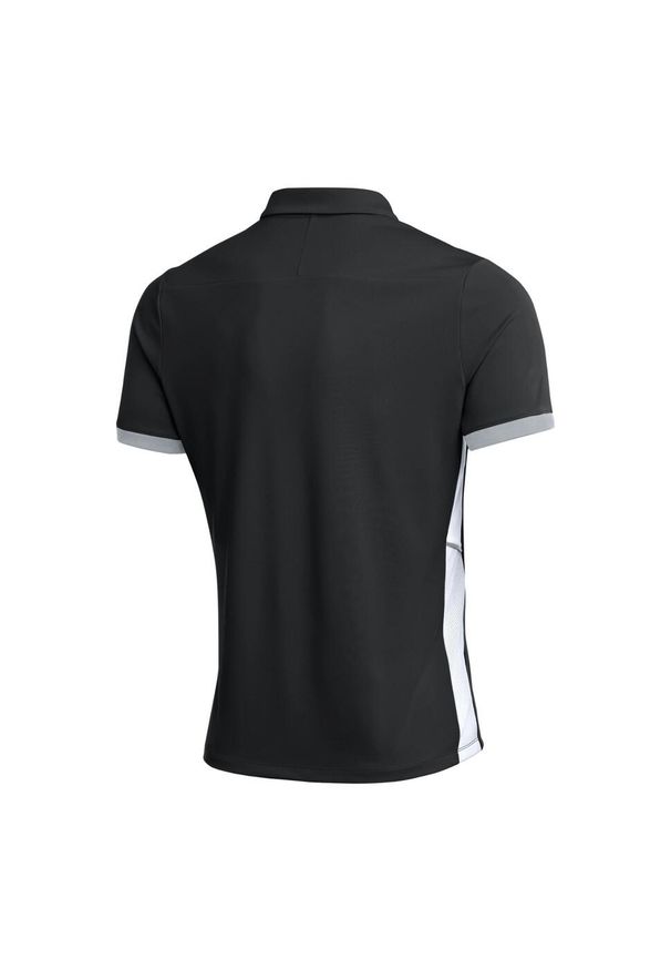 Nike - Męska Koszulka Polo Z Krótkim Rękawem DriFit Academy 25. Typ kołnierza: polo. Kolor: czarny. Długość rękawa: krótki rękaw. Długość: krótkie