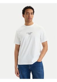 Calvin Klein Jeans T-Shirt LV04RB824G Biały Regular Fit. Kolor: biały. Materiał: bawełna #1