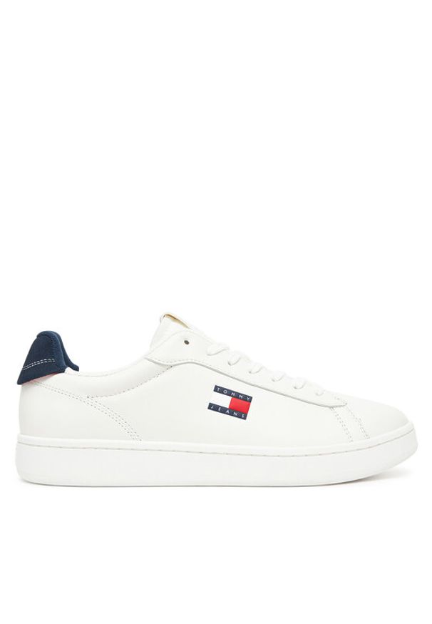Tommy Jeans Sneakersy Archive '98 EM0EM01596 Biały. Kolor: biały. Materiał: skóra
