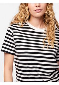 Pieces T-Shirt Ria 17146339 Czarny Regular Fit. Kolor: czarny. Materiał: bawełna #5