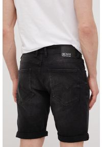 Tom Tailor szorty jeansowe męskie kolor czarny. Kolor: czarny. Materiał: jeans #2