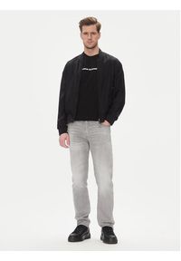 Armani Exchange Kurtka bomber XM000390 AF13170 FC039 Czarny Regular Fit. Kolor: czarny. Materiał: lyocell #5