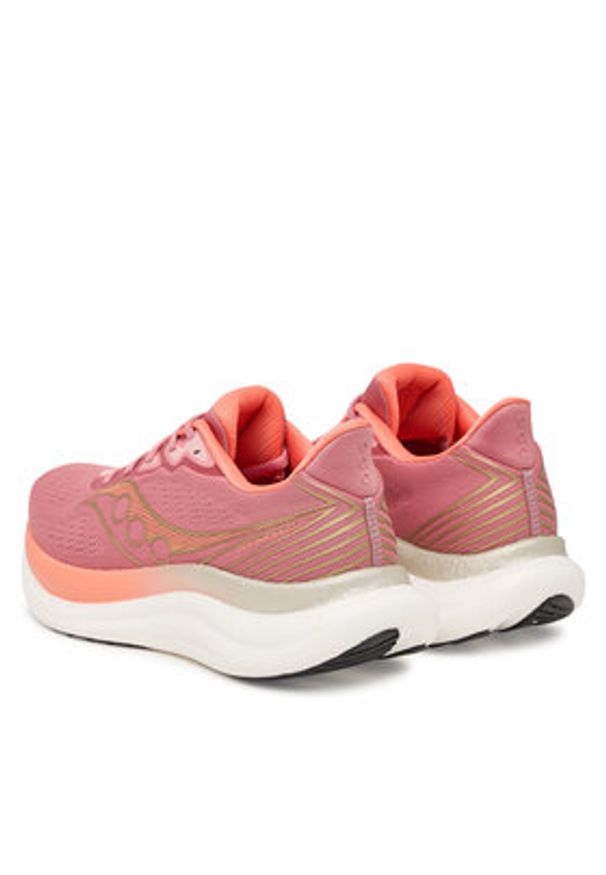 Saucony Buty do biegania Triumph 23 S11023 Różowy. Kolor: różowy. Materiał: materiał