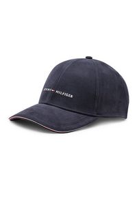 TOMMY HILFIGER - Czapka z daszkiem Tommy Hilfiger - Corporate AM0AM10536 Navy DW6. Kolor: niebieski. Materiał: materiał, bawełna #1