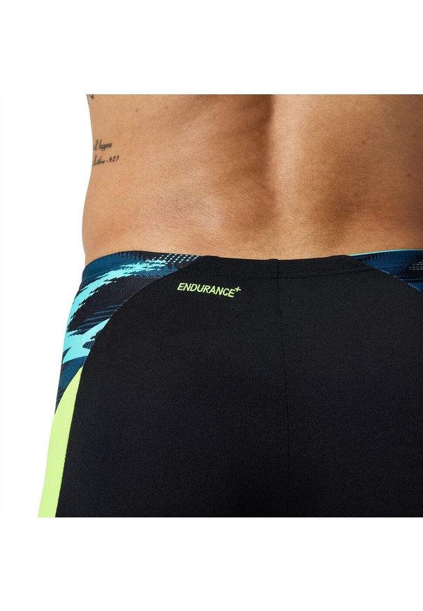 Kąpielówki męskie spodenki kąpielowe Speedo Endurance Max Splice. Kolor: zielony, czarny, wielokolorowy