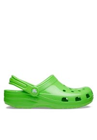 Crocs Klapki Classic Neon Hl Clog 209683 Zielony. Kolor: zielony