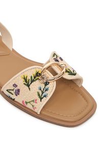 Aldo Sandały Calelian 14295854 Beżowy jasny. Kolor: beżowy. Materiał: materiał #3