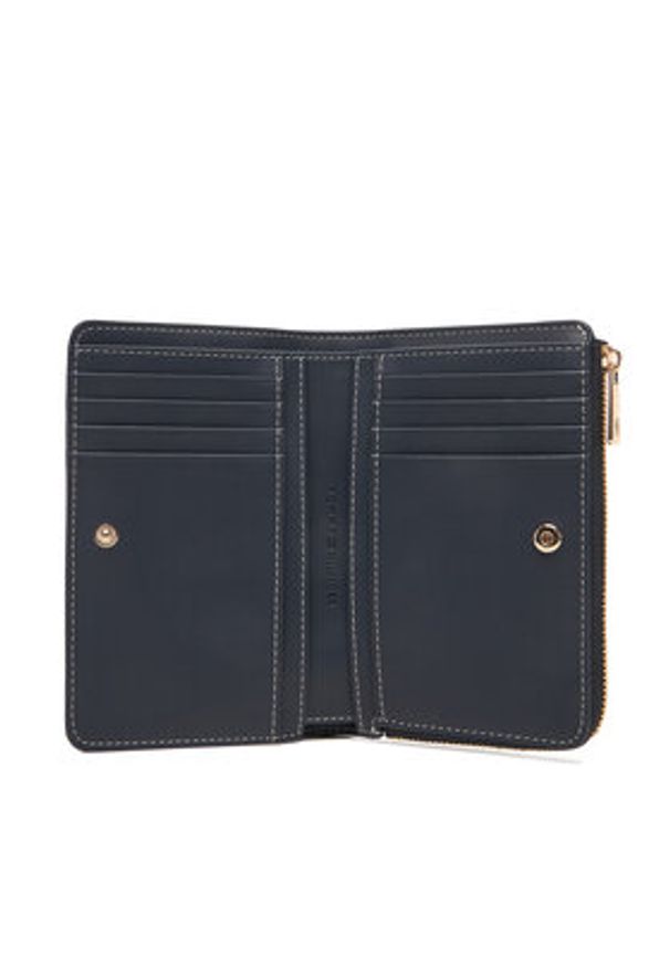 TOMMY HILFIGER - Tommy Hilfiger Portfel Th Icon Bifold Wallet Monoplay AW0AW18594 Granatowy. Kolor: niebieski. Materiał: skóra