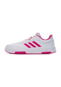 Adidas - Buty adidas Tensaur Sport 2.0 K W GW6438 białe. Okazja: na co dzień. Zapięcie: sznurówki. Kolor: biały. Materiał: guma, syntetyk, tkanina #1