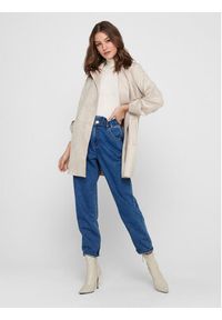 only - ONLY Płaszcz z imitacji skóry Joline 15179864 Beżowy Regular Fit. Kolor: beżowy. Materiał: skóra #7