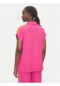 LOLA CASADEMUNT Bluzka LS2515027 Różowy Regular Fit. Kolor: różowy. Materiał: wiskoza #5