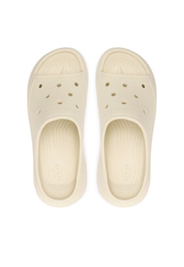 Crocs Klapki Crocs Crush Slide 208731 Beżowy. Kolor: beżowy