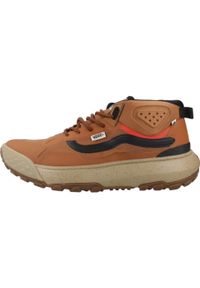Tenisówki Vans Model Mte Crosspath Mid Kolor Brązowy. Kolor: brązowy. Materiał: tkanina