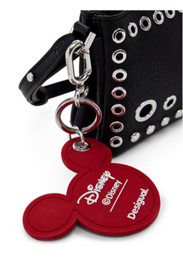 Desigual Torebka 25SAYP08 Czarny. Kolor: czarny. Materiał: skórzane