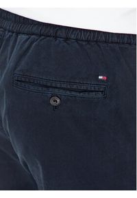 TOMMY HILFIGER - Tommy Hilfiger Spodnie materiałowe MW0MW32131 Granatowy Regular Fit. Kolor: niebieski. Materiał: bawełna #3