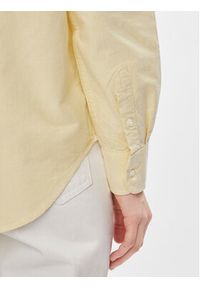 Polo Ralph Lauren Koszula Ls Rx Anw St 211932521006 Żółty Relaxed Fit. Typ kołnierza: polo. Kolor: żółty. Materiał: bawełna
