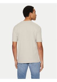 Calvin Klein T-Shirt K10K114167 Beżowy Slim Fit. Kolor: beżowy. Materiał: bawełna #5
