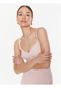 Elisabetta Franchi Sukienka koktajlowa AB-325-31E2-V360 Różowy Slim Fit. Kolor: różowy. Materiał: syntetyk. Styl: wizytowy #3
