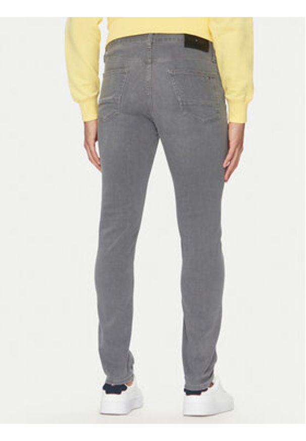 TOMMY HILFIGER - Tommy Hilfiger Jeansy Bleecker MW0MW38828 Szary Slim Fit. Kolor: szary