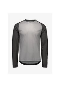 Bluza rowerowa męska POC Motion Air L/S Jersey. Kolor: szary. Materiał: jersey