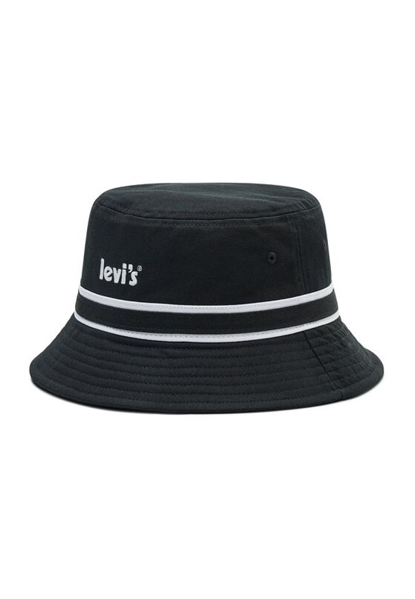 Levi's® Kapelusz Bucket D6627-0002 Czarny. Kolor: czarny. Materiał: materiał