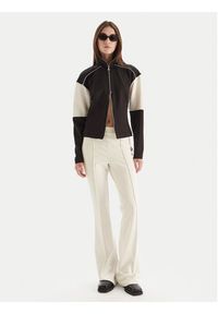 Patrizia Pepe Bluza 2M4508/A664-K103 Czarny Regular Fit. Kolor: czarny. Materiał: syntetyk #5