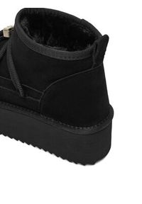 DeeZee Śniegowce W23Q11482 Czarny. Kolor: czarny. Materiał: materiał #5
