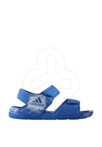Adidas - Sandałki dziecięce Altaswim BA9289 - 29. Okazja: na co dzień, na plażę. Zapięcie: pasek. Wzór: paski, aplikacja. Styl: casual #1