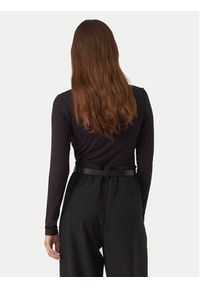 Vero Moda Bluzka Rosa 10298832 Czarny Regular Fit. Kolor: czarny. Materiał: wiskoza