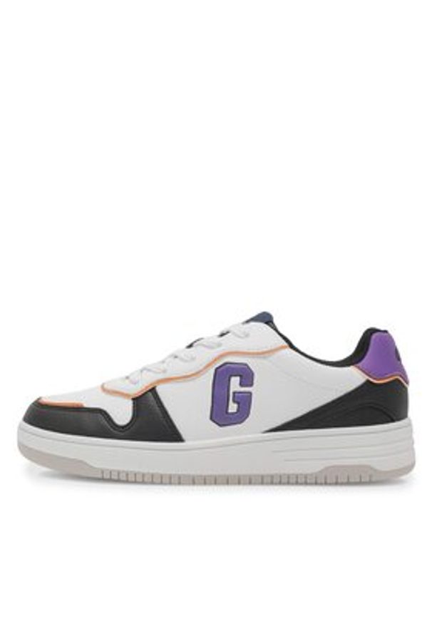 GAP - Gap Sneakersy GAC003F5SWWHIBGP Beżowy. Kolor: biały. Materiał: syntetyk