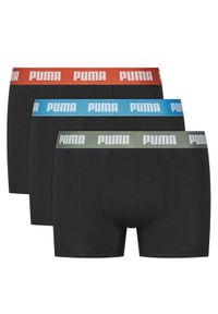 Puma Komplet 3 par bokserek 938327 Kolorowy. Materiał: bawełna. Wzór: kolorowy
