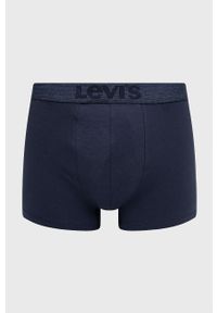 Levi's® - Levi's Bokserki (2-pack) kolor granatowy. Kolor: niebieski. Materiał: bawełna #5