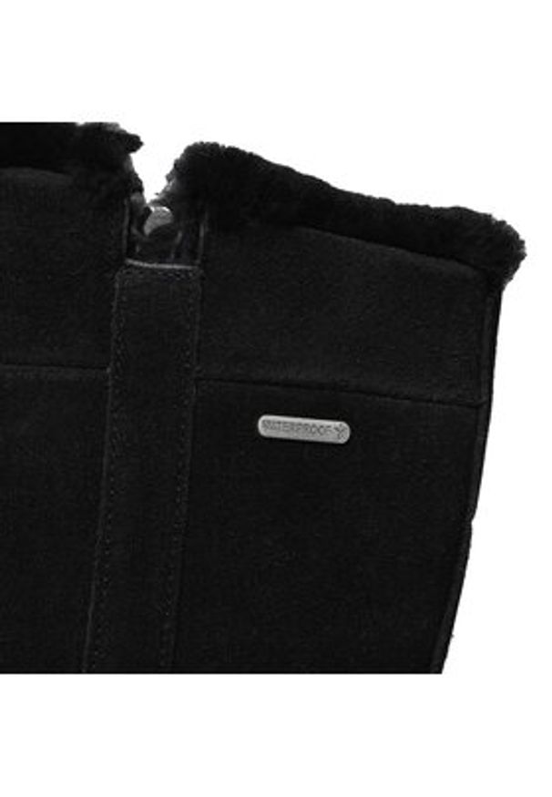 EMU Australia Śniegowce Moonta W11799 Czarny. Kolor: czarny. Materiał: zamsz, skóra