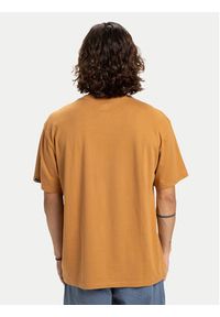 Quiksilver T-Shirt Salt Water EQYZT08204 Brązowy Regular Fit. Kolor: brązowy. Materiał: bawełna #6