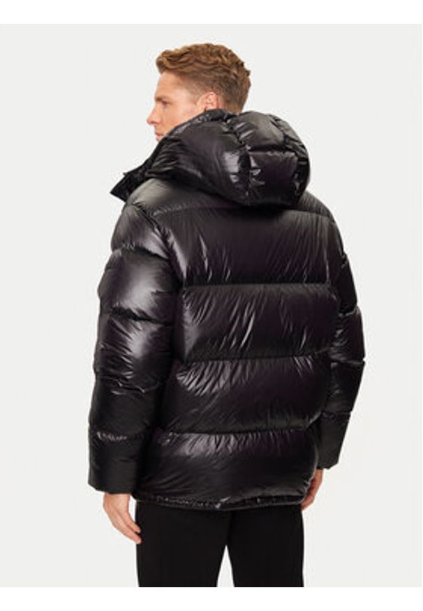 EA7 Emporio Armani Kurtka puchowa 6DPB31 PN2MZ 1200 Czarny Regular Fit. Kolor: czarny. Materiał: syntetyk