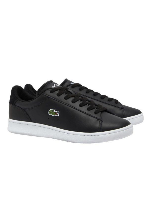 Buty męskie do tenisa Lacoste Carnaby Set black. Kolor: czarny. Sport: tenis